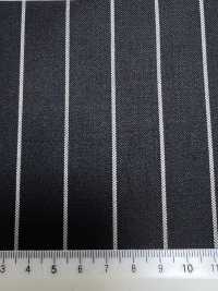 SK5524-BK Rayures Extensibles Standard Japonaises En Laine Et Soie Noires[Textile] Images supplémentaires