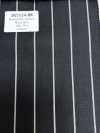 SK5524-BK Rayures Extensibles Standard Japonaises En Laine Et Soie Noires