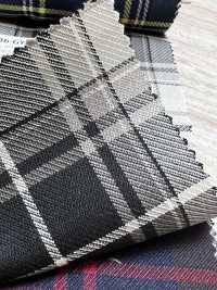 SK5536-GY Tissu à Carreaux Extensible Standard Japonais En Laine Et Soie, Gris[Textile] Images supplémentaires