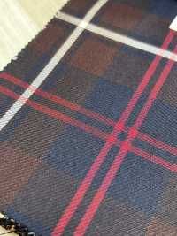 SK5536-BR Carreaux Standard Japonais Extensible En Laine Et Soie, Marron[Textile] Images supplémentaires