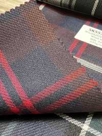 SK5536-BR Carreaux Standard Japonais Extensible En Laine Et Soie, Marron[Textile] Images supplémentaires