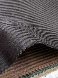CD5501-CB Velours côtelé 8W C100 brun charbon[Textile] HOSOI SYOJI Images supplémentaires