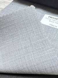 PR5501-LG Tissu Japonais Standard Premium Super120's Extensible, Sans Motif, Gris Clair[Textile] Images supplémentaires