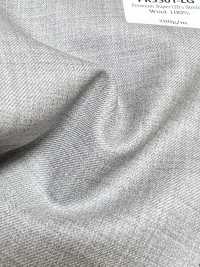 PR5501-LG Tissu Japonais Standard Premium Super120's Extensible, Sans Motif, Gris Clair[Textile] Images supplémentaires