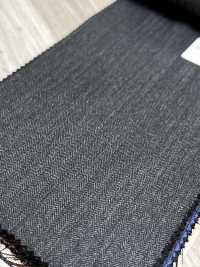 PR5511-CG Standard Made in Japan Premium Super120's extensible uni gris charbon[Textile] HOSOI SYOJI Images supplémentaires