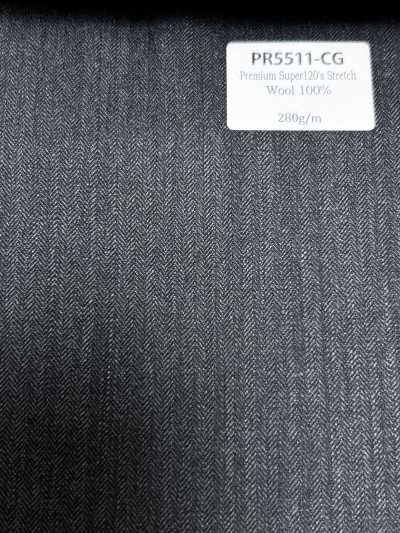 Standard Made in Japan Premium Super120's extensible uni gris charbon