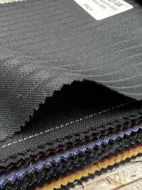 PR5521-GR Standard haut de gamme fabriqué au Japon Super120's à rayures stretch vert[Textile] HOSOI SYOJI Images supplémentaires