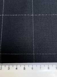 LA5531-GR Carreaux classiques en soie lamée, laine extensible, fabriqués au Japon, vert[Textile] HOSOI SYOJI Images supplémentaires