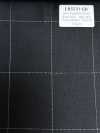 LA5531-GR Carreaux classiques en soie lamée, laine extensible, fabriqués au Japon, vert