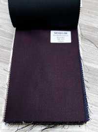 SK3501-DR Stretch soie-laine japonaise standard, rouge foncé[Textile] HOSOI SYOJI Images supplémentaires