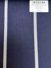 SK3523-NV Rayure extensible classique en soie et laine, fabriquée au Japon, bleu marine