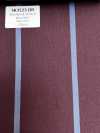 SK3523-DR Rayures extensibles en soie et laine, fabrication japonaise, rouge foncé standard