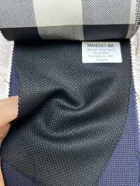 MH4501-BK Hopsack en mohair standard noir fabriqué au Japon[Textile] Images supplémentaires