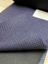 MH4501-BL Hopsack mohair bleu fabriqué au Japon standard[Textile] Images supplémentaires