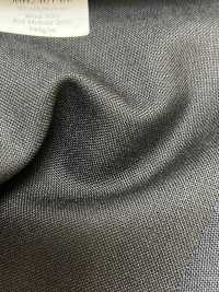 MH2401-BK Tissu peigné en laine et mohair de fabrication japonaise standard (style tonic) noir[Textile] Images supplémentaires