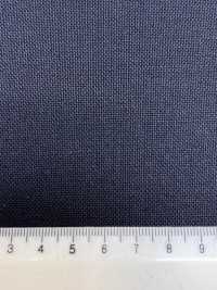 MH2401-NV Sergé peigné standard en laine et mohair, fabriqué au Japon (style tonic), bleu marine[Textile] Images supplémentaires