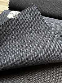 MH2401-BL Lainage standard en laine et mohair peignés fabriqué au Japon (style tonic) bleu[Textile] Images supplémentaires