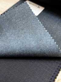 NS3511-BL Laine stretch bleue Super 110 de fabrication japonaise classique[Textile] HOSOI SYOJI Images supplémentaires