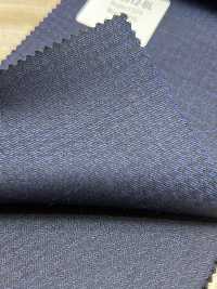 NS3512-BL Laine stretch Super110 classique bleue fabriquée au Japon[Textile] HOSOI SYOJI Images supplémentaires