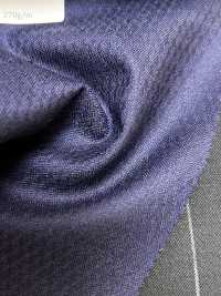 NS3513-NV Standard Fabriqué au Japon Super110’s laine extensible bleu marine[Textile] HOSOI SYOJI Images supplémentaires