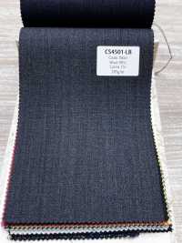 CS4501-LB Standard japonais fabriqué au Japon Calm Skin Stretch (tropical à fil hautement retors) bleu clair[Textile] HOSOI SYOJI Images supplémentaires
