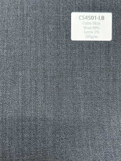 CS4501-LB Standard japonais fabriqué au Japon Calm Skin Stretch (tropical à fil hautement retors) bleu clair