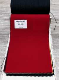 CW3501-RD Collection de couleurs standard en laine japonaise Rouge[Textile] HOSOI SYOJI Images supplémentaires