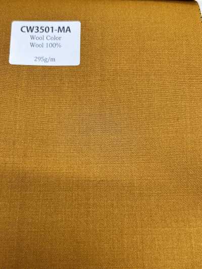 CW3501-MA Collection essentielle en laine japonaise, couleur moutarde