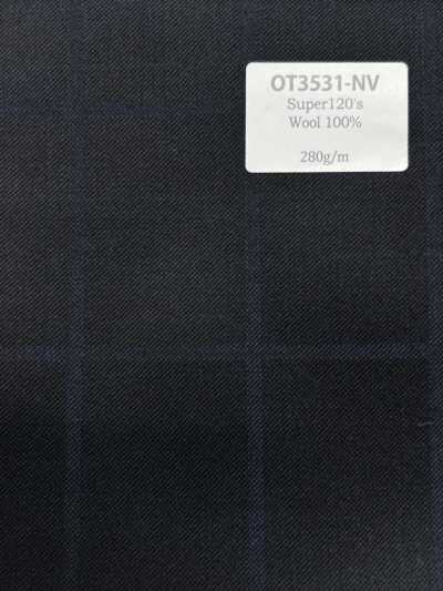OT3531-NV Standard fabriqué au Japon Super120's W100 bleu marine