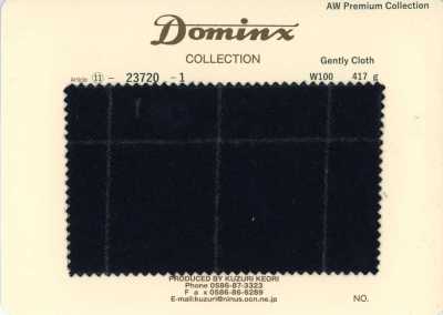 23720-1 Standard GentlyCloth 100 % laine DOMINX (Dominx) Collection Premium Noir