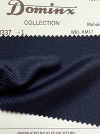 23337-1 Sergé mohair standard DOMINX (Dominx) Collection Premium Noir[Textile] Tissu En Laine Kuzuri (DOMINX) Images supplémentaires