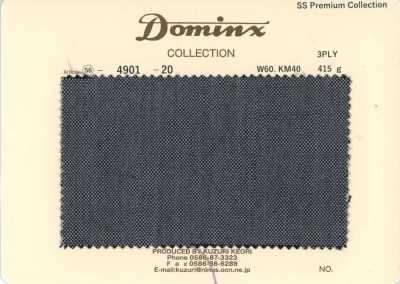 4901-20 Mohair de chevreau standard à 3 plis DOMINX Premium Collection gris
