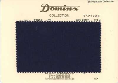 23952-C4 Classique Mohair Fresco Mohair de chevreau DOMINX (Dominks) Collection Premium Bleu marine