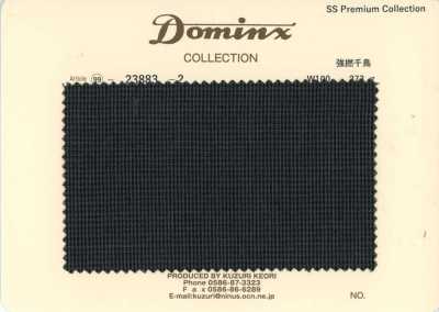 23883-2 Collection premium standard en pied-de-poule à fort torsion en mohair de chevreau DOMINX (Dominx)