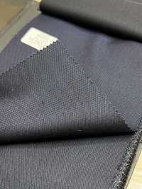 01163-26 26AW HERDREX [Soie & laine] Soie & laine uni bleu marine[Textile] Kunishima Co., Ltd. Images supplémentaires