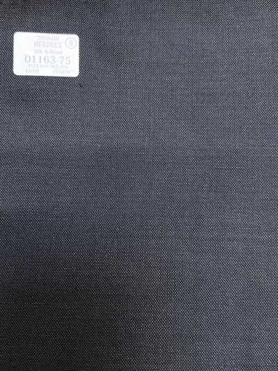 01163-75 26AW HERDREX [Soie et laine] Soie et laine uni brun clair