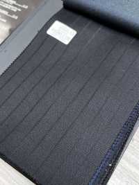 69580-17 26AW HERDREX [Soie Et Laine] Soie Et Laine à Rayures Ombre Noires[Textile] Kunishima Co., Ltd. Images supplémentaires