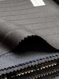69580-17 26AW HERDREX [Soie Et Laine] Soie Et Laine à Rayures Ombre Noires[Textile] Kunishima Co., Ltd. Images supplémentaires
