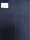 69580-38 26AW HERDREX [Silk & Wool] Soie Et Laine à Rayures Ombrées Bleu Marine