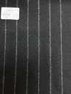 69582-13 26AW HERDREX [Flanelle Tasmanienne] Soie Et Laine à Rayures Noires