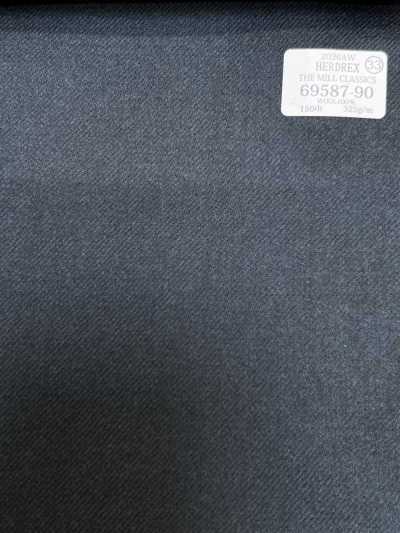 69587-90 26AW HERDREX [THE MILL CLASSICS] Mill Classics vert fumée uni