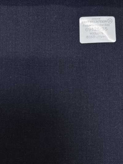69425-35 26AW BESTSELECTION [Édition couleur laine fine] bleu marine uni