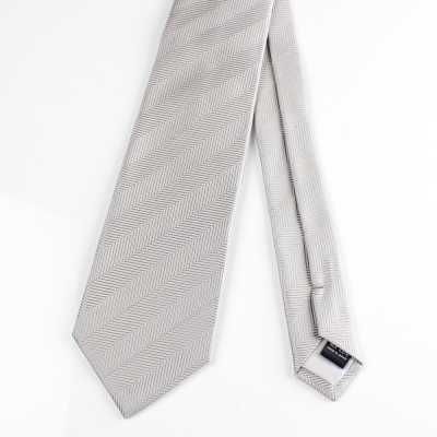 NE-35-OUT [Déstockage] Cravate formelle fabriquée au Japon, chevrons