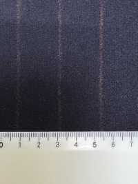56CN5201 CANONICO (Canonico) flanelle de laine originale à rayure bleu marine foncé/rouge[Textile] CANONIQUE Images supplémentaires