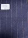 56CN5201 CANONICO (Canonico) flanelle de laine originale à rayure bleu marine foncé/rouge