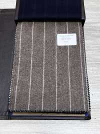 56CN5202 CANONICO FLANELLE LAINIÈRE ORIGINALE rayée marron/beige[Textile] CANONIQUE Images supplémentaires