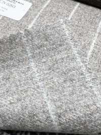56CN5203 CANONICO ORIGINAL Flanelle de laine rayure beige/blanc cassé[Textile] CANONIQUE Images supplémentaires