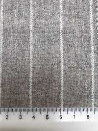 56CN5203 CANONICO ORIGINAL Flanelle de laine rayure beige/blanc cassé[Textile] CANONIQUE Images supplémentaires