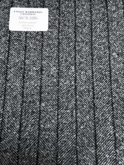 56CN5205 CANONICO SAXON SAXONY Rayures gris/charbon[Textile] CANONIQUE Images supplémentaires