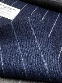 56CN5214 CANONICO Flanelle Classics à rayures bleues[Textile] CANONIQUE Images supplémentaires